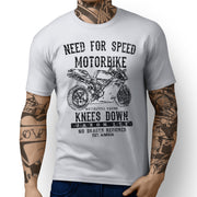 JL Speed Illustration For A Ducati 996R Motorbike Fan T-shirt