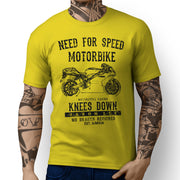 JL Speed Illustration For A Ducati 999 Motorbike Fan T-shirt