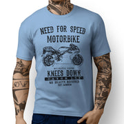 JL Speed Illustration For A Ducati 999 Motorbike Fan T-shirt