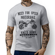 JL Speed Illustration For A Ducati 999 Motorbike Fan T-shirt