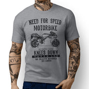 JL Speed Illustration For A Ducati 999 Motorbike Fan T-shirt