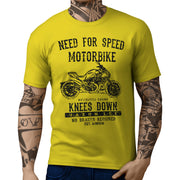 JL Speed Illustration For A Ducati Diavel Carbon Motorbike Fan T-shirt