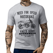 JL Speed Illustration For A Ducati Monster 797 Motorbike Fan T-shirt