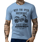 JL Speed Illustration For A Ducati Multistrada 1200 Motorbike Fan T-shirt