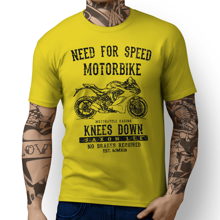 JL Speed Illustration For A Ducati SuperSport Motorbike Fan T-shirt