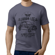 JL Speed Illustration For A Fiat 500 Lusso 1969 Motorcar Fan T-shirt