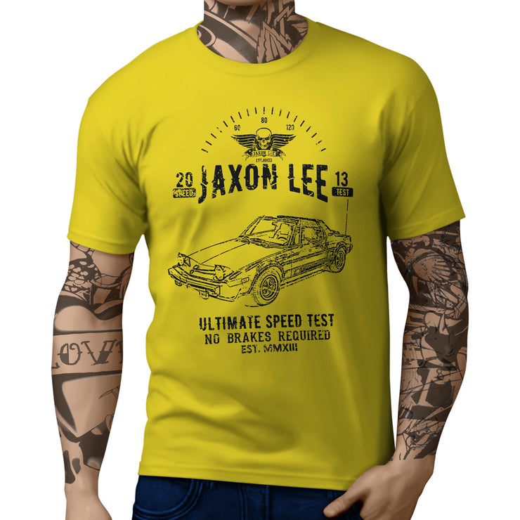 JL Speed Illustration For A Fiat X19 Bertone Motorcar Fan T-shirt