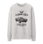 JL Speed Illustration For A Ford 1966 Mustang Convertible Motorcar Fan Jumper