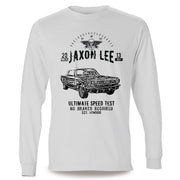 JL Speed Illustration For A Ford 1966 Mustang Convertible Motorcar Fan LS-Tshirt