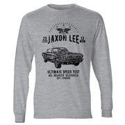 JL Speed Illustration For A Ford 1966 Mustang Convertible Motorcar Fan LS-Tshirt