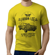 JL Speed Illustration For A Ford 1966 Mustang Convertible Motorcar Fan T-shirt