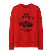 JL Speed Illustration For A Ford 1966 Mustang Convertible Motorcar Fan Jumper