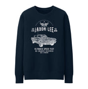 JL Speed Illustration For A Ford 1966 Mustang Convertible Motorcar Fan Jumper