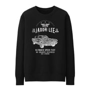 JL Speed Illustration For A Ford 1966 Mustang Convertible Motorcar Fan Jumper