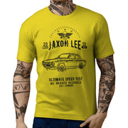 JL Speed Illustration For A Ford Escort Mk1 Mexico Motorcar Fan T-shirt