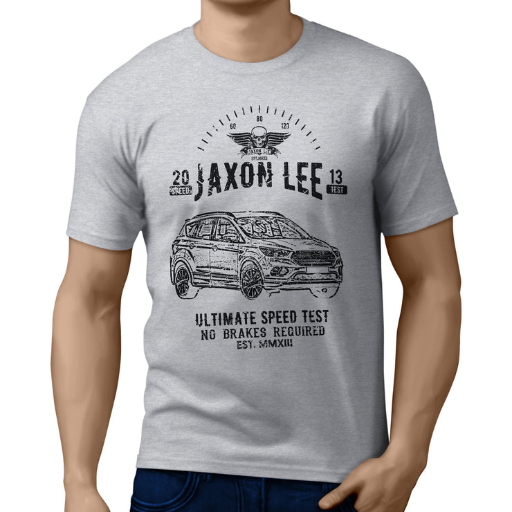 JL Speed Illustration For A Ford Kuga Motorcar Fan T-shirt