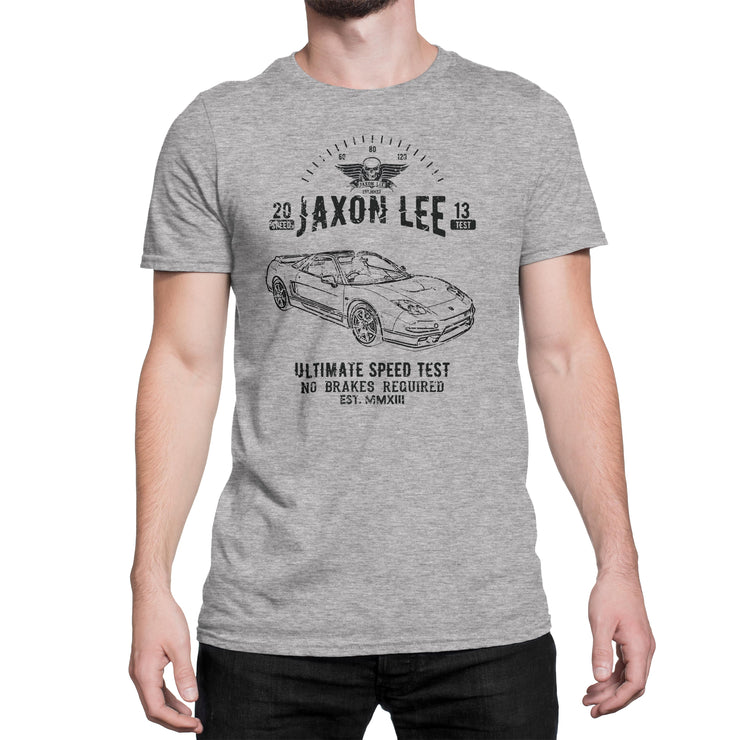 JL Speed Illustration For A Honda NSX-R 2005 Motorcar Fan T-shirt