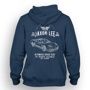 JL Speed Illustration For A Honda NSX-R 2005 Motorcar Fan Hoodie