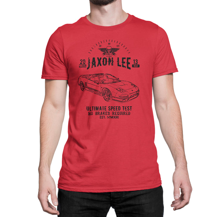 JL Speed Illustration For A Honda NSX-R 2005 Motorcar Fan T-shirt