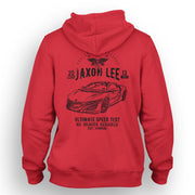 JL Speed Illustration For A Honda NSX 2017 Motorcar Fan Hoodie