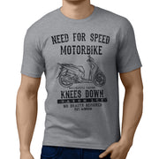 JL Speed Illustration For A Honda SH150 Motorbike Fan T-shirt