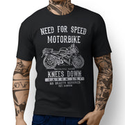 JL Speed Illustration For A Honda VFR400 NC30 Motorbike Fan T-shirt