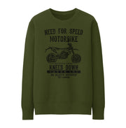 JL Speed Illustration For A Husqvarna 701 Supermoto Motorbike Fan Jumper