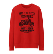 JL Speed Illustration For A Husqvarna Svartpilen 701 Motorbike Fan Jumper