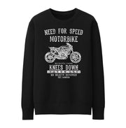 JL Speed Illustration For A Husqvarna Svartpilen 701 Motorbike Fan Jumper