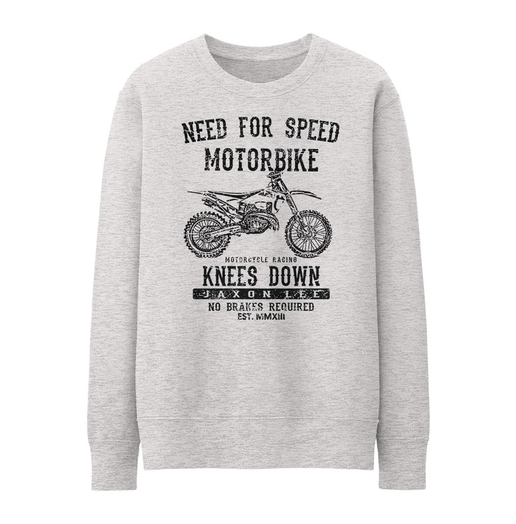 JL Speed Illustration For A Husqvarna TX 300i Motorbike Fan Jumper