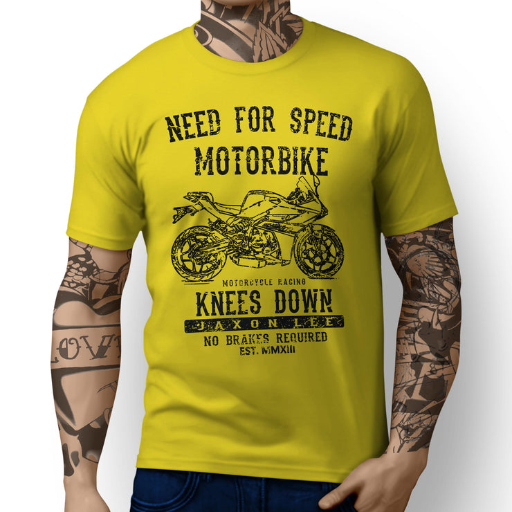 JL Speed Illustration For A Hyosung GD250R Motorbike Fan T-shirt