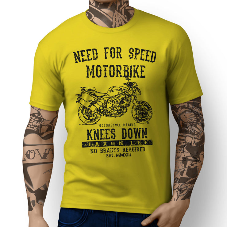 JL Speed Illustration For A Hyosung GT650 Motorbike Fan T-shirt