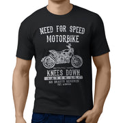JL Speed Illustration For A Indian FTR 1200 Motorbike Fan T-shirt