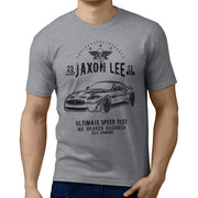 JL Speed Illustration For A Jaguar XK Motorcar Fan T-shirt