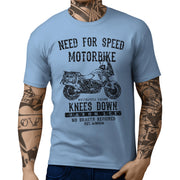 JL Speed illustration for a KTM 1290 Super Adventure T Motorbike fan T-shirt