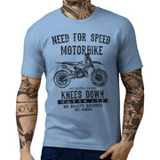 JL Speed illustration for a KTM 300 XC Motorbike fan T-shirt