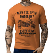 JL Speed illustration for a KTM 950 Supermoto R Motorbike fan T-shirt