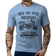 JL Speed illustration for a KTM 990 DukeR Motorbike fan T-shirt