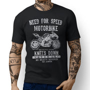 JL Speed Illustration For A Kawasaki Ninja H2R Motorbike Fan T-shirt