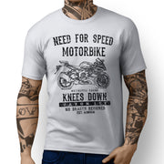 JL Speed Illustration For A Kawasaki Ninja ZX 6R KRT Motorbike Fan T-shirt