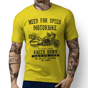 JL Speed Illustration For A Kawasaki Vulcan 1700 Voyager Motorbike Fan T-shirt