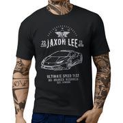 JL Speed Illustration For A Lambo Huracan Spyder Motorcar Fan T-shirt