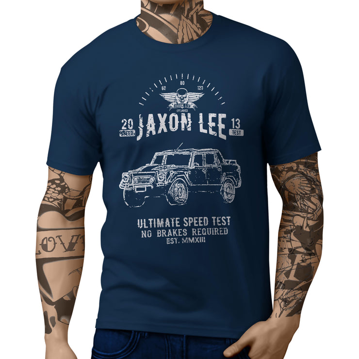JL Speed Illustration For A Lambo LM002 Motorcar Fan T-shirt