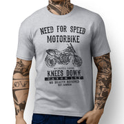 JL Speed Illustration For A MV Agusta Stradale 800 Motorbike Fan T-shirt