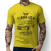 JL Speed Illustration For A Mitsubishi Evo IX Motorcar Fan T-shirt