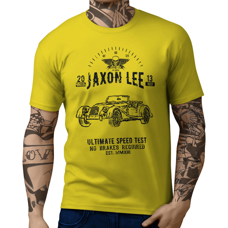 JL Speed Illustration For A Morgan V6 Roadster Motorcar Fan T-shirt