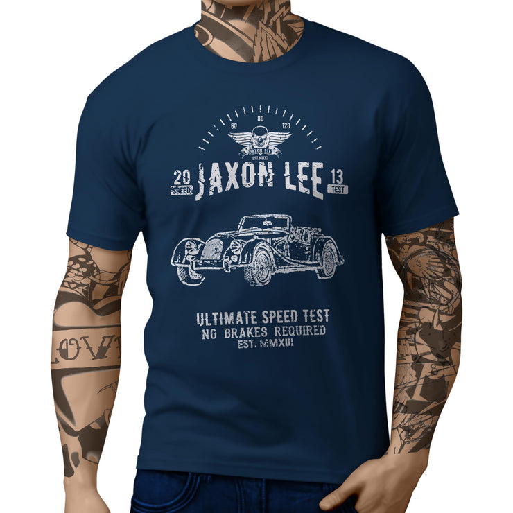 JL Speed Illustration For A Morgan V6 Roadster Motorcar Fan T-shirt