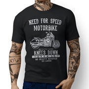 JL Speed Illustration For A Moto Guzzi California 1400 Touring Motorbike Fan T-s