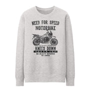 JL Speed Illustration For A Moto Guzzi V85 TT Motorbike Fan Jumper