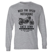 JL Speed Illustration For A Moto Guzzi V85 TT Motorbike Fan LS-Tshirt